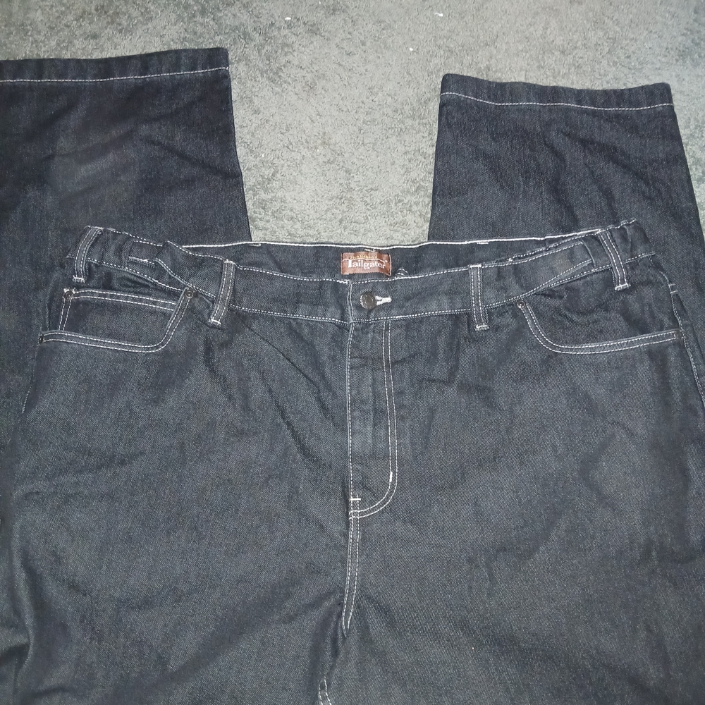 Black Denim Men's Pants Tailgate 48L